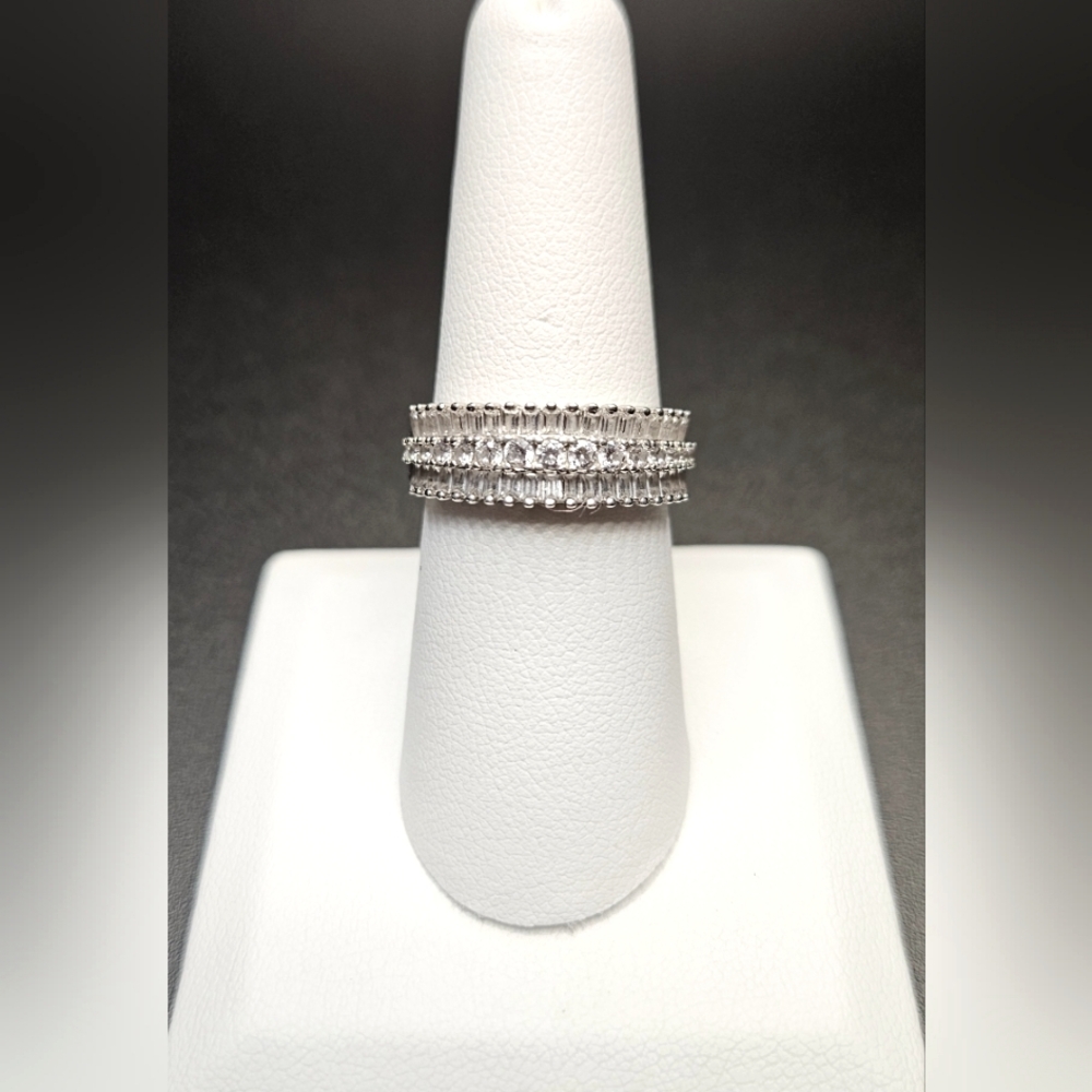 Giani Bernini Sterling Silver Ring Marked IBB CN 925 Size 8 - Picture 1 of 5